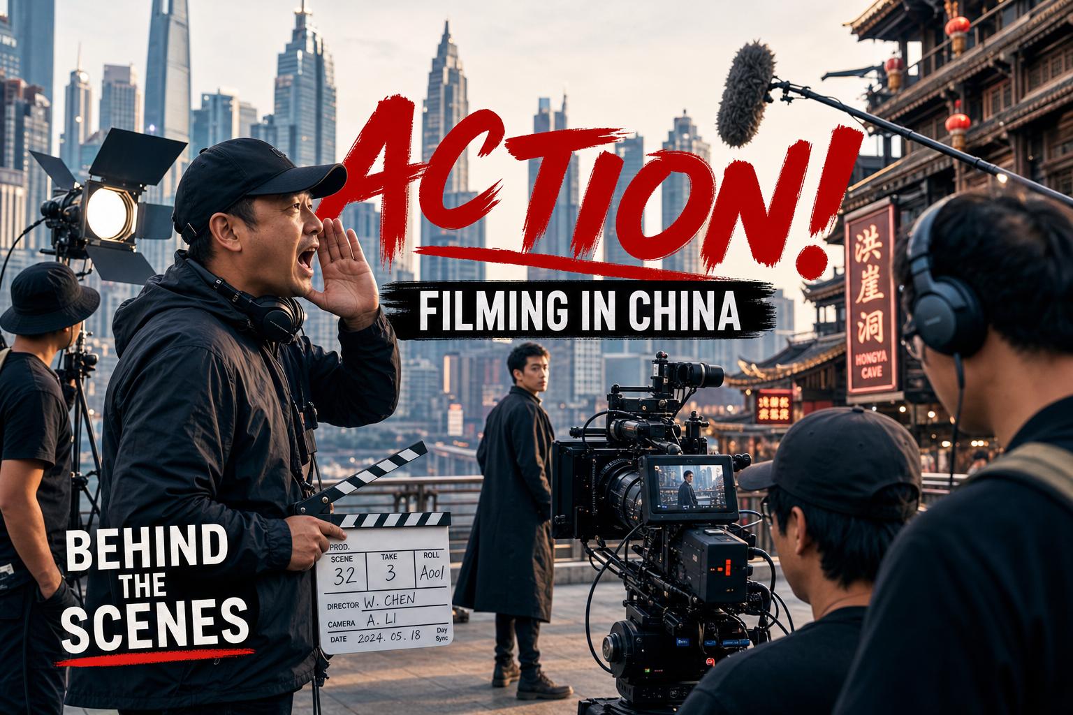 网红主播-幕后ACTION影视拍摄全程纪录